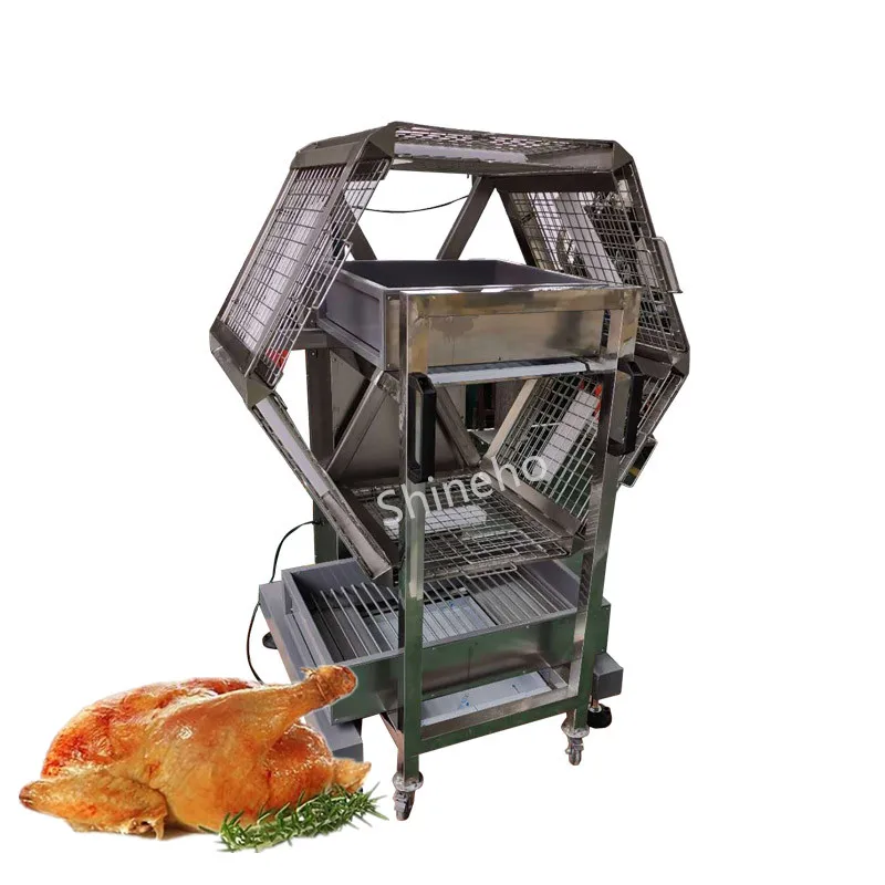 Low Price Chicken Rotisserie Machine Charcoal Bbq Rotiserie Grill