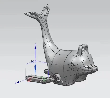 Ice skating funny dolphin penguins helper AIDS for children learner