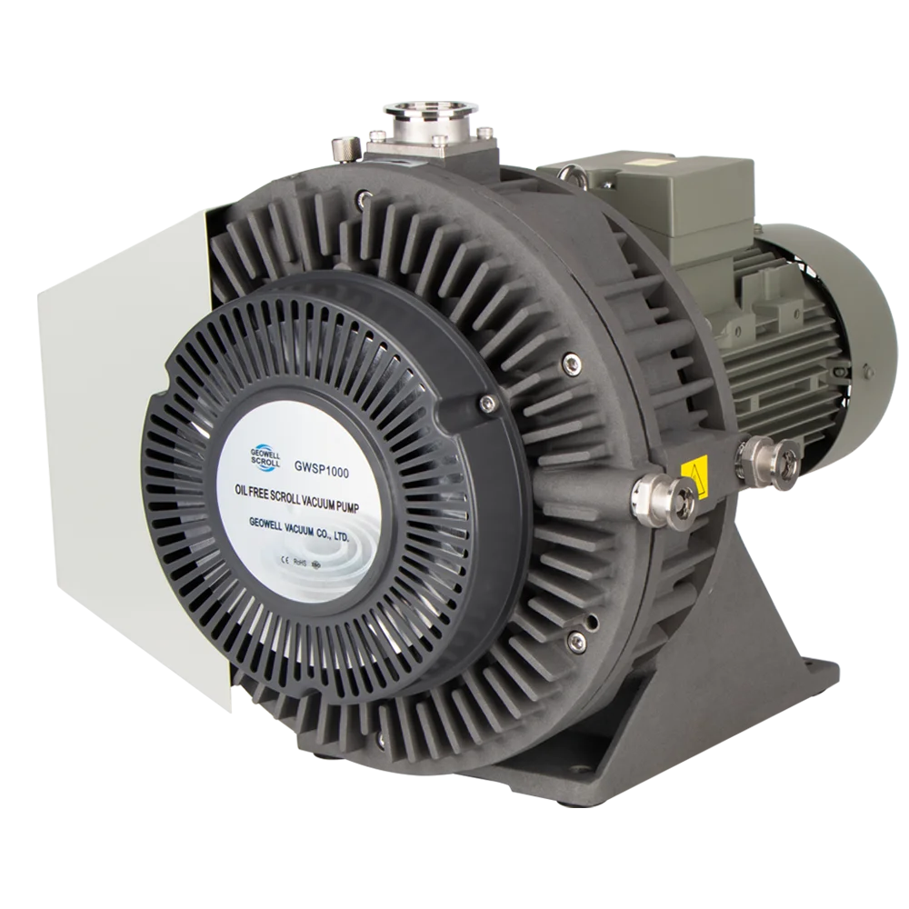 GWSP1000 1Pa 20L/s Pumping Speed Oil Free Scroll Dry Vacuum Pump