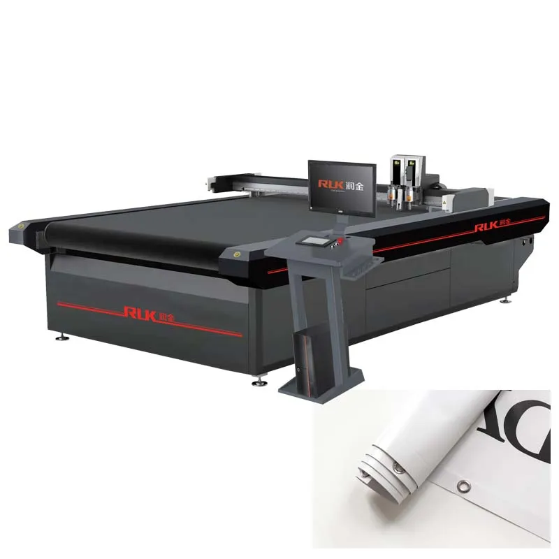 RUK package industry flatbed cutting plotter corrugated board cutting plotter industrial manufacturing machines