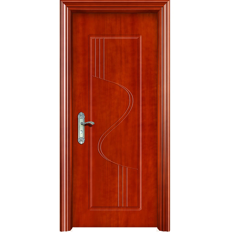 China wood door design MDF/PVC/WPC interior door