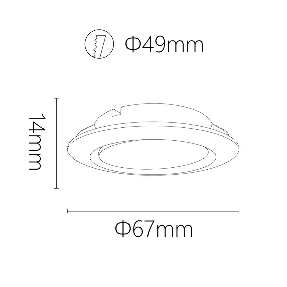 
Led Glass Shelf Light Downlight Showcase Wardrobe Closet Kitchen Led Cabinet Light 