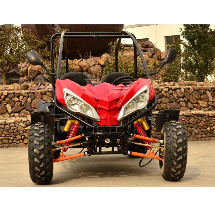  Четырехколесное светодиодное один из двух человек Go Kart Atv багги для езды по песку 125CC 2 сиденья