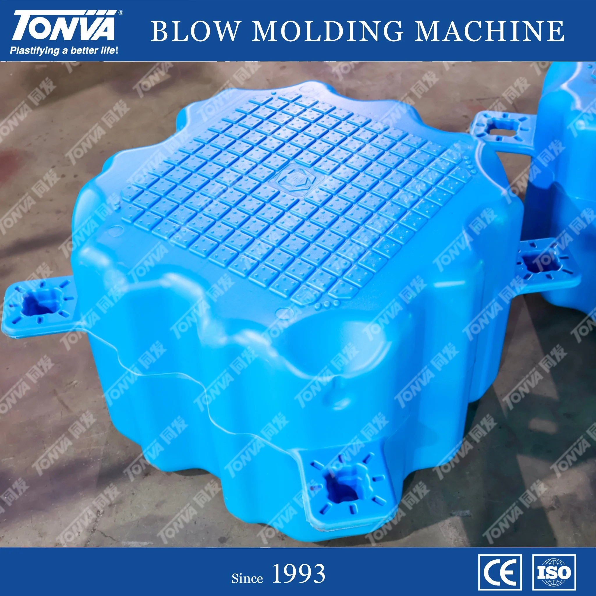 TONVA Plastic Buoy Pontoon Floating Blow Molding Making Machine