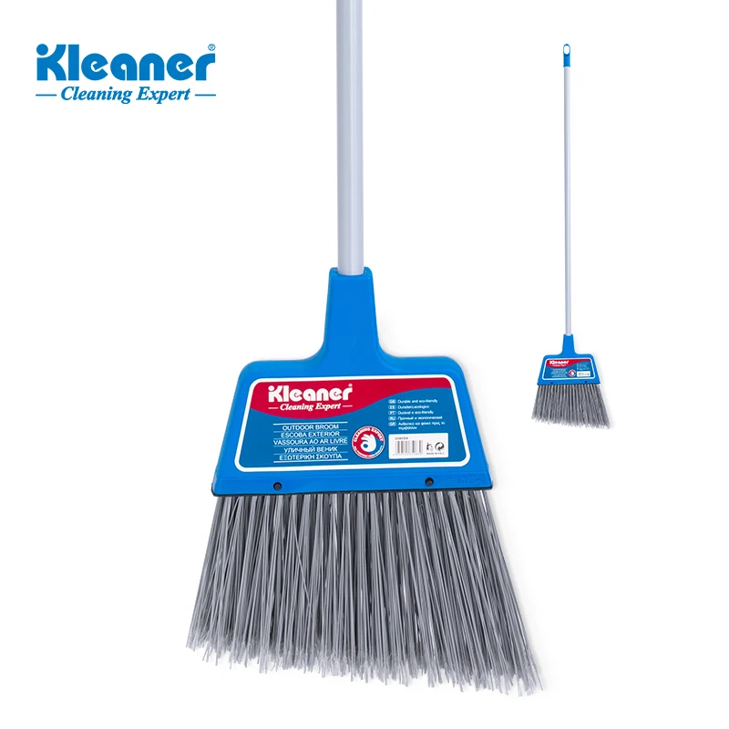 Kleaner Outdoor Broom with soft bristle