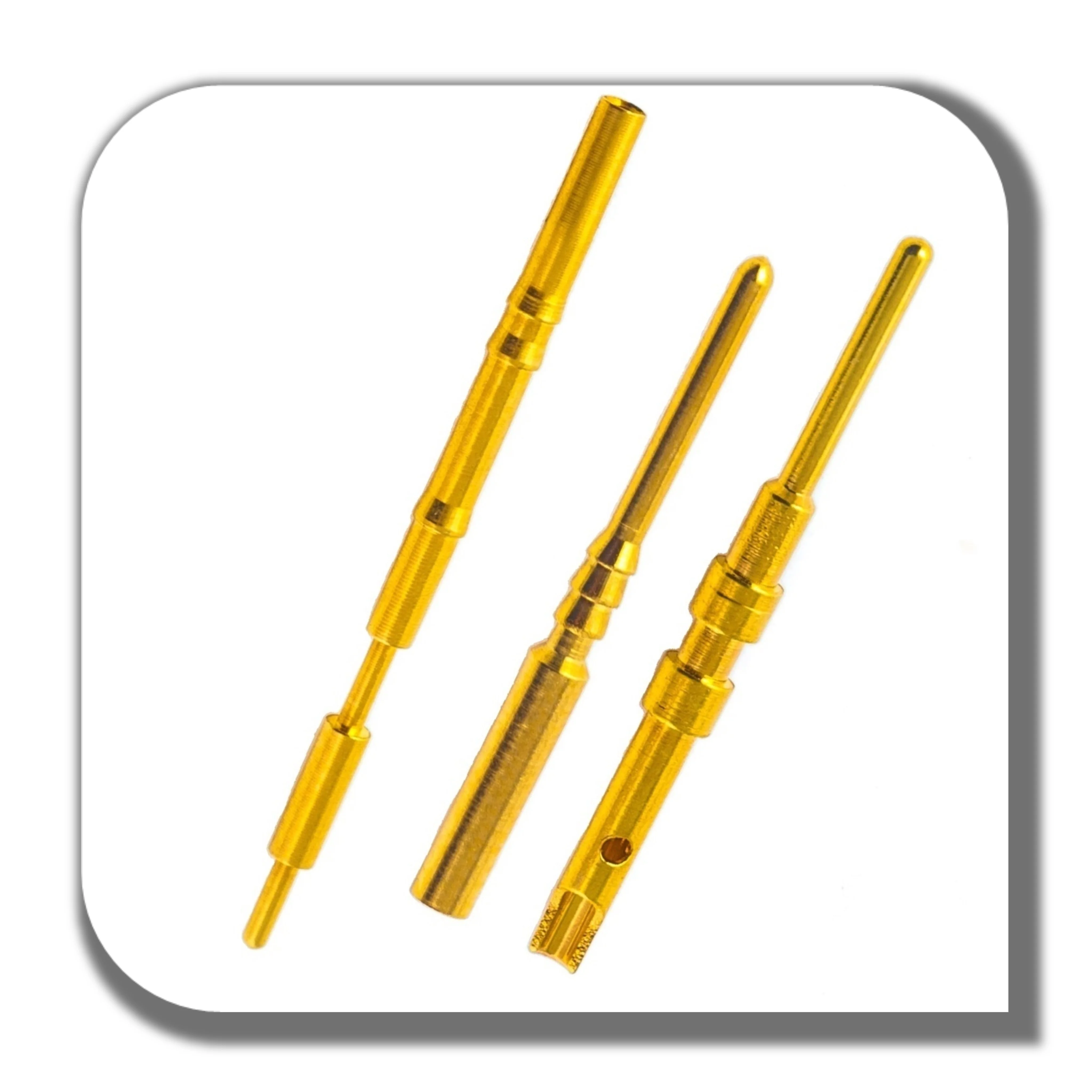 Разъем M12, паяльный тип, штифт для монтажа печатной платы