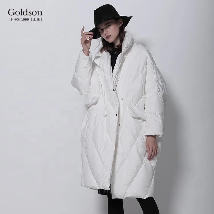 2022 New Type Women Long Casual Double Breasted Outdoor Clothes  Down Coat for Winter