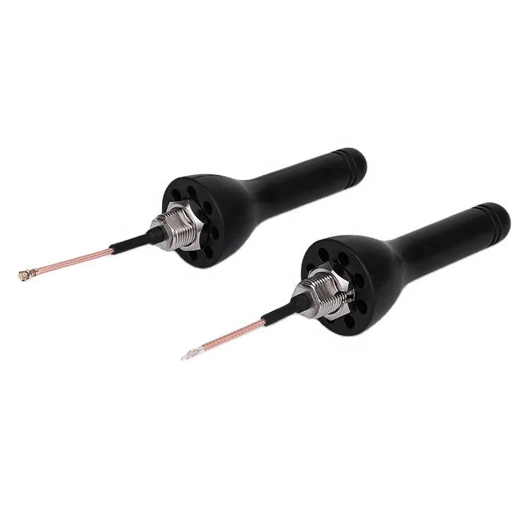 Mimo high gain antenna  4G antenna with terminals IPEX color black