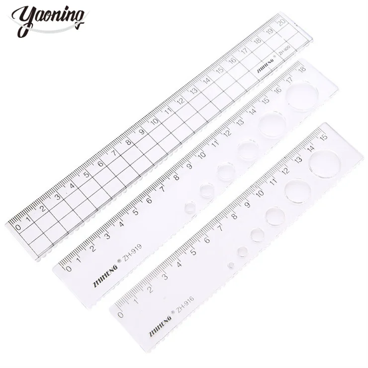 Изготовленным на заказ логосом оптовая продажа 2023 Популярные back to school канцелярские товары для студентов Многофункциональный прозрачная пластиковая линейка прямая Линейка (15