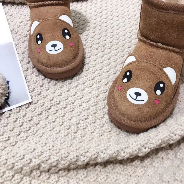 
Hot sale New original Winter New Fur high quality Children Fashion cute animal Boots For Kids 