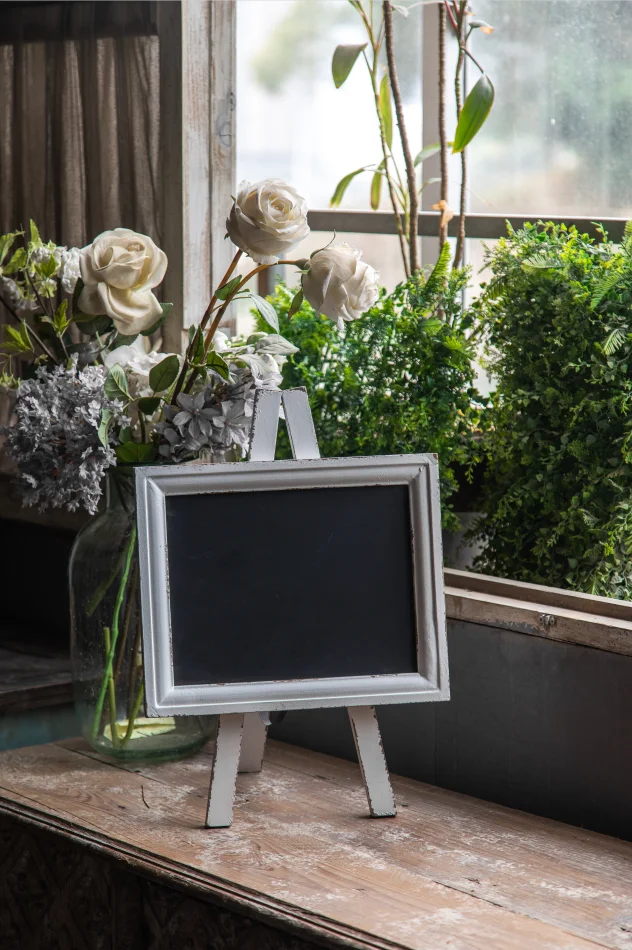 Деревенская Магнитная A-образная доска, открытая доска, меловая доска с деревенской краской, идеально подходит для рекламы и мероприятий