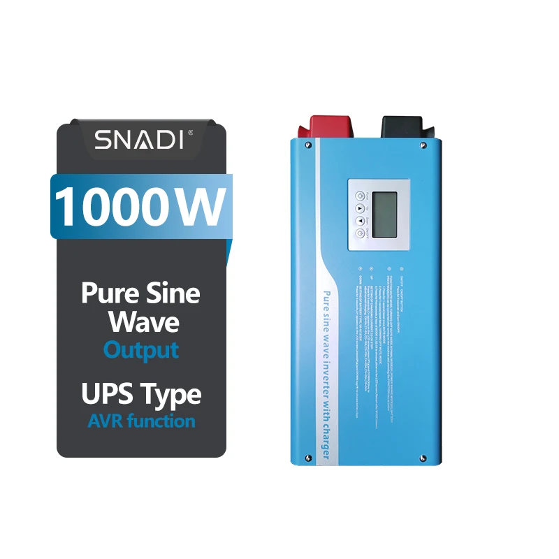 Solar Hybrid Inverter 1KW Pure Sine Wave Hybrid Solar Inverter 12V24V48V Off Grid Solar Inverter For Solar Power System