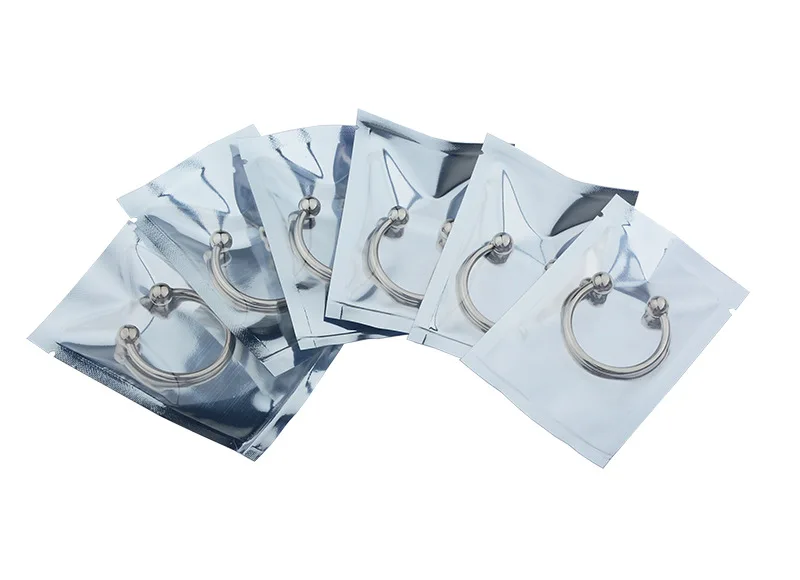 Two Balls Open Steel Cock Ring for Men Sex Penis Ring Delay Sex Time Toys