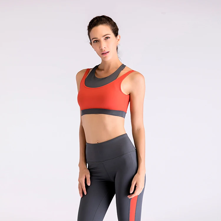 Gym wear women 2 pieces yoga wear set active wear manufacturers wholesale fitness apparel sets