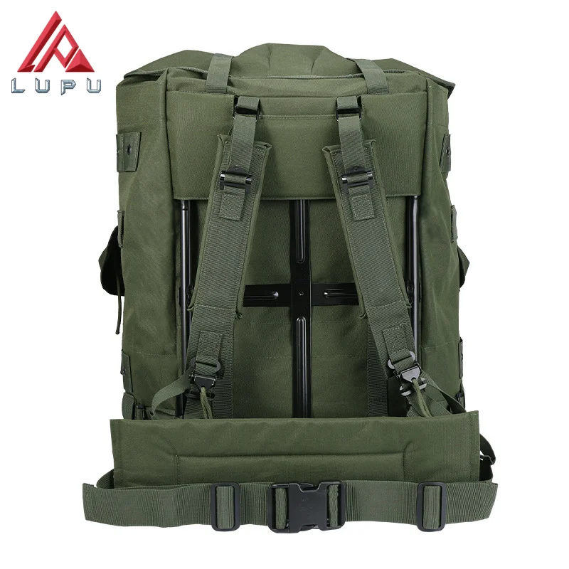 Factory Price Large 80L Tactical Backpack  Computer Interlayer Back Pack Alice Backpack with Frame