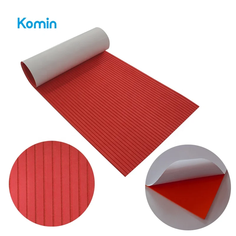 Komin Self Adhesive EVA Foam Marine Decking Material For Boat Flooring