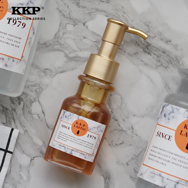 Recyclable Translucent Empty Plastic Body Shampoo Use PET Plastic Bottles 500 ml lotion bottle Mist Spray Bottle