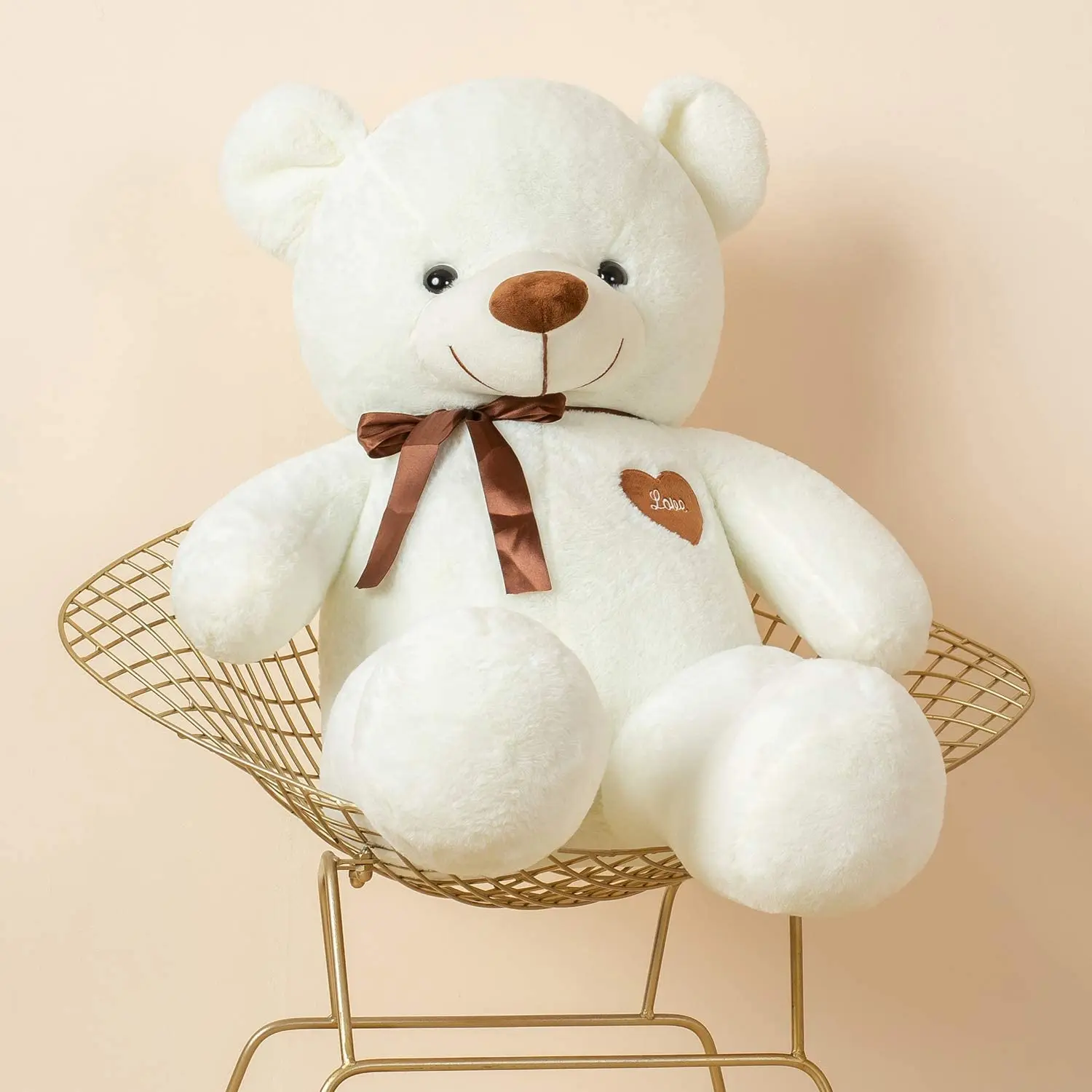 Niuniu Daddy high quality Unstuffed Plush teddy bear plush skin Children gift Stuffed Skin Toys Giant Doll