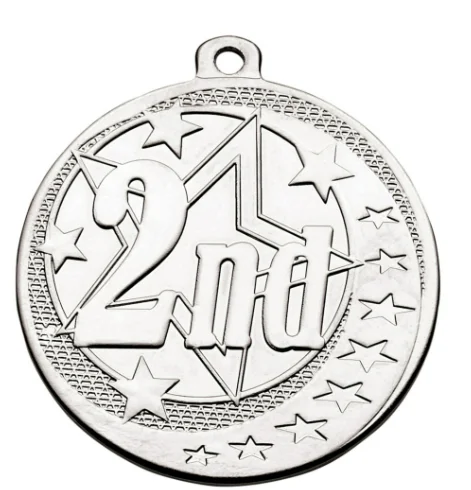 OEM Metal Star Logo Embossed Souvenir Sports Iron Medal