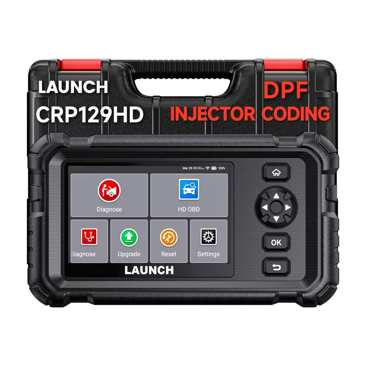 Предварительная распродажа профессиональный запуск автомобиля CRP129 HD Obd 2 сканер автомобильный диагностический станок большегрузные автомобили