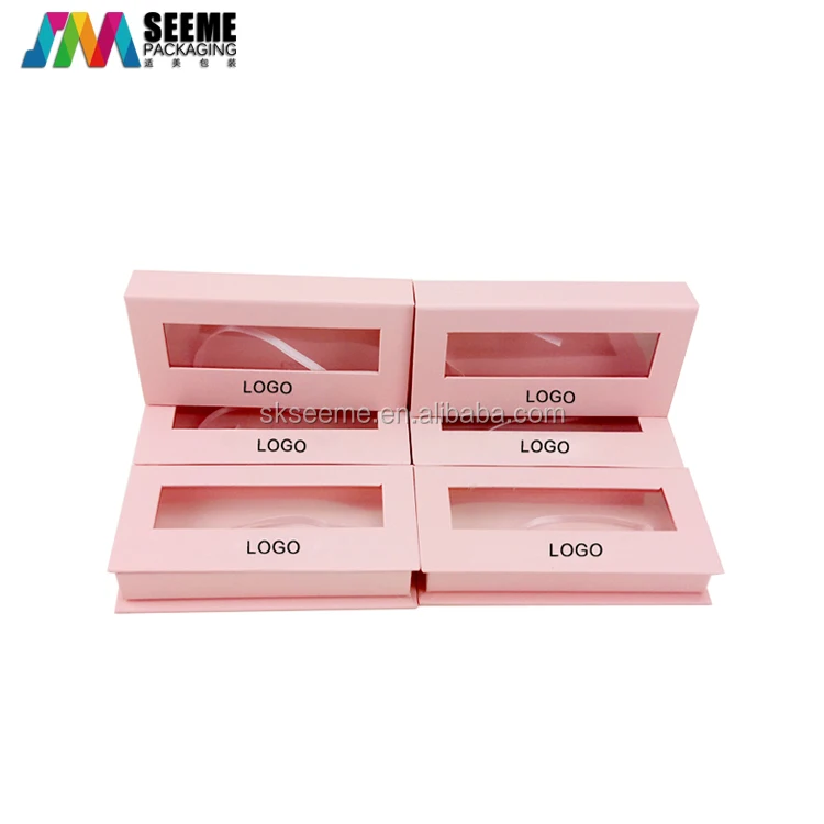 Упаковка для ресниц под заказ роскошная пустая бумажная упаковочная коробка