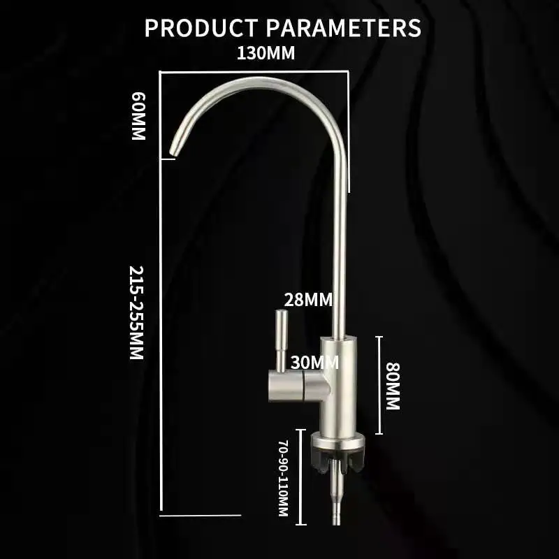 Household Hot Selling Pull Down Faucet Lead-Free Water Tap  Kitchen Water Faucets for Purifier