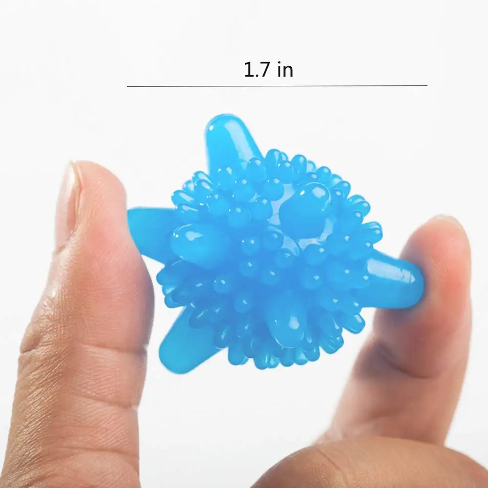 Washer Balls Reusable Tangle-Free Eco-Friendly Laundry Scrubbing Balls Solid Colorful Laundry Washing Balls Enhance Your Machine