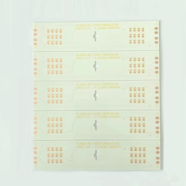 Factory Direct Price Customized Single-Sided Circuit Board Color Printed LED Bulb Light Aluminum PCB