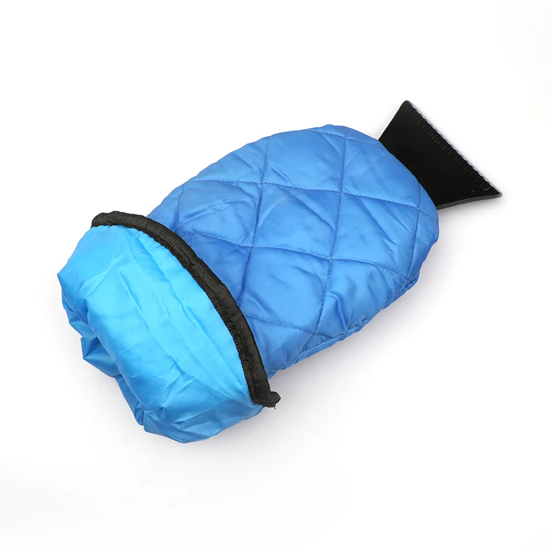 Car Scraper Waterproof Gloves Auto Snow Ice Scraper Removal Shovel With Gloves Cotton+PP Lamb Wool Deicing Shovel Car Scraper