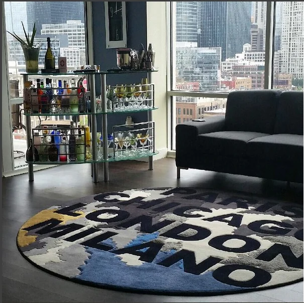 Outdoor Indoor Personalized Customs Rugs with Logo