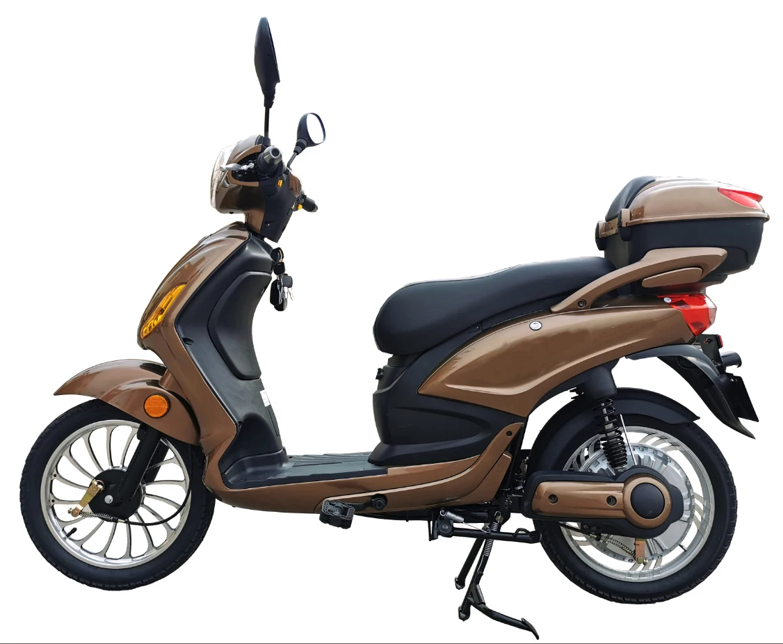 Cheaper High Speed EEC Electric Scooter 48V 20AH 500w 1000w 1500w  Electric bike Motorcycle With pedals drum Brake