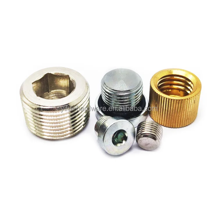 Plumbing Materials Galvanized Cast Iron Pipe Connectors Gi Fittings Pipe Plug Black Pipe Fittings