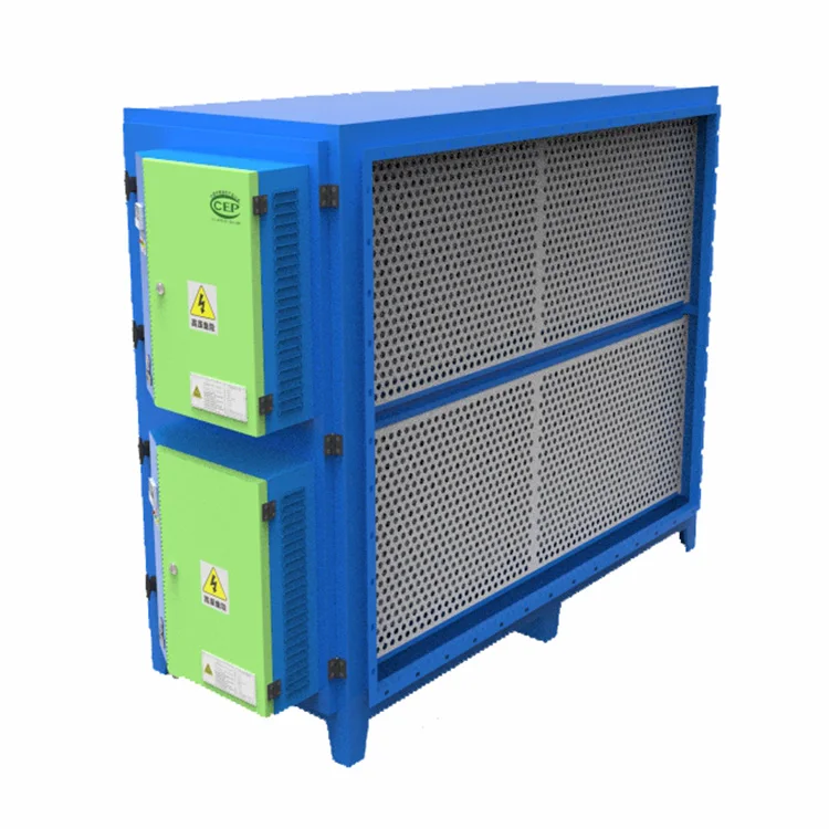 over 95% smoke remover rate electrostatic smoke cooking purifier grease filter ESP manufacturer
