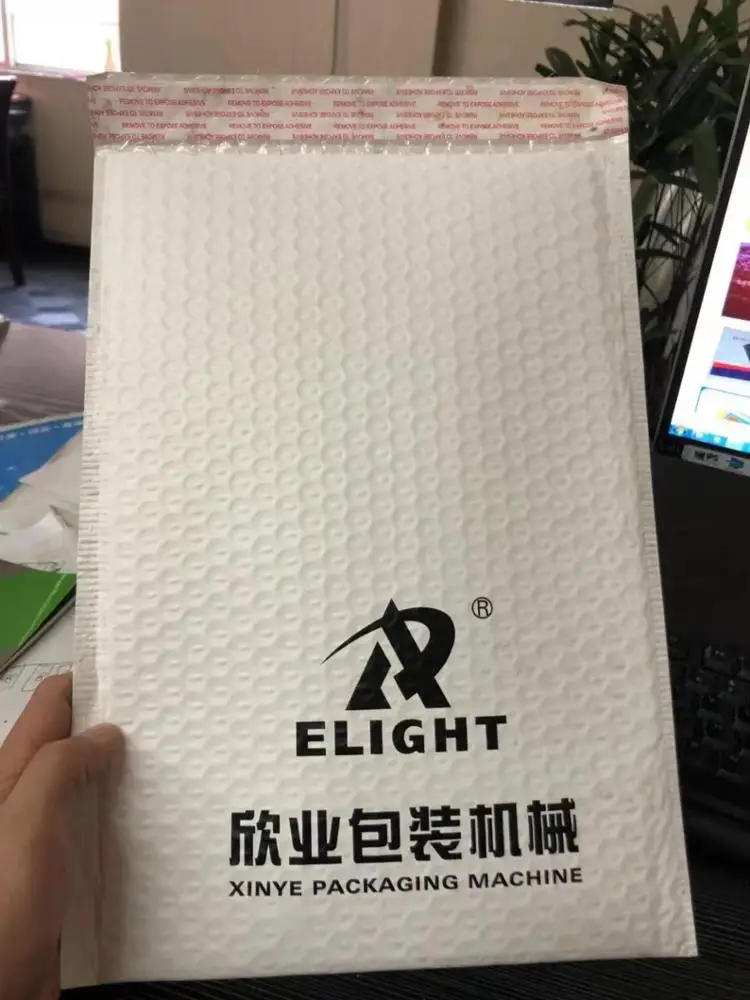 Supper High speed air bubble express envelope bag kraft paper bubble envelope making machine