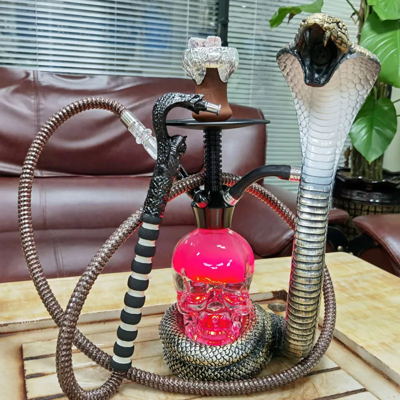 Высококачественная Смола Spectre Narguile Cobra кальян набор для курения кальяна оптом
