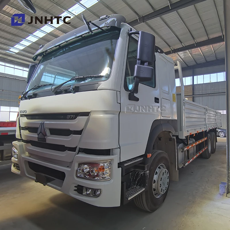 hot sale model sinotruk howo 7 10 wheeler fence cargo truck 7.6m length 20tons howo cargo truck