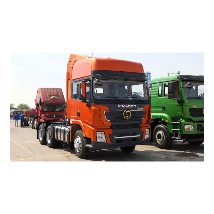 Shacman X3000 6x4 3 axles tractor trailer truck for Tanzania