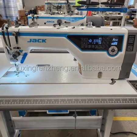Лидер продаж швейная машина Jack A5E-A lockstitch может регулировать работу машины в соответствии с сшиваемым материалом.