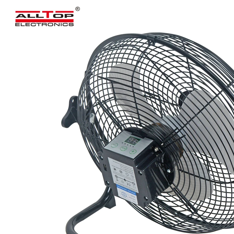 ALLTOP Китай, оптовая продажа, солнечная панель с низким уровнем шума, мощный ветер, 10 дюймов, 24 Вт, солнечный вентилятор