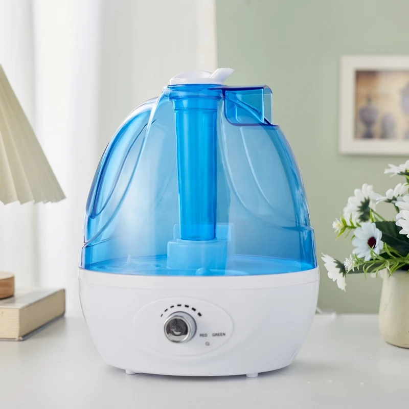 WMK Cool Warm Mist Large Umidificador H2O Humificador Ultrasonic Humidificador Led Light 2.5L Air Humidifier