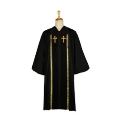 OEM service church choir uniforms wholesale clergy/choir robes embroidery