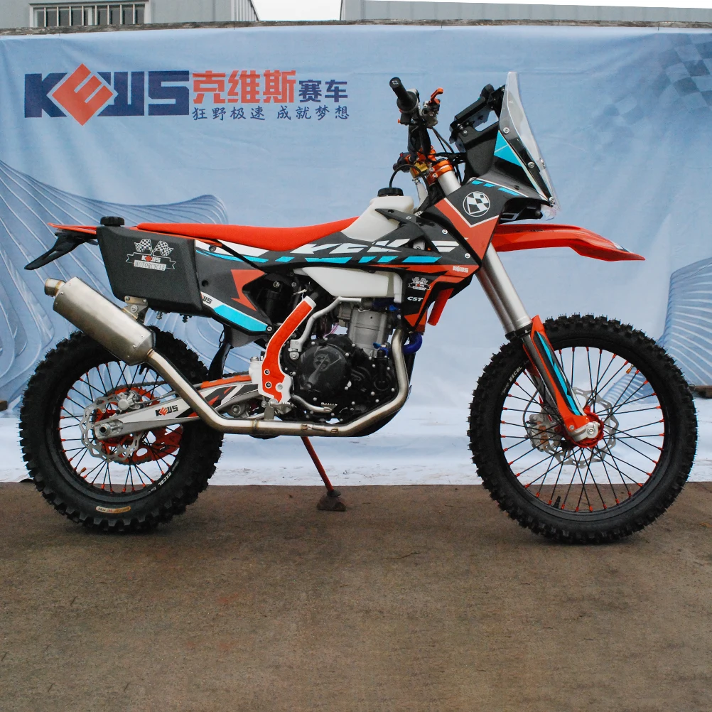 KEWS New 4 Stroke Enduro Rally Chinese Motorcycle 450cc Dirt Bike 450cc Off-road Motorcycles