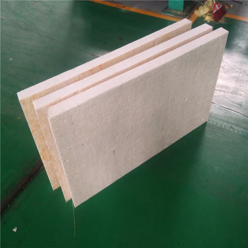 High Quality Fireproof Soundproof And Heatproof White Formaldehyde-Free Glass Wool Insulation Board