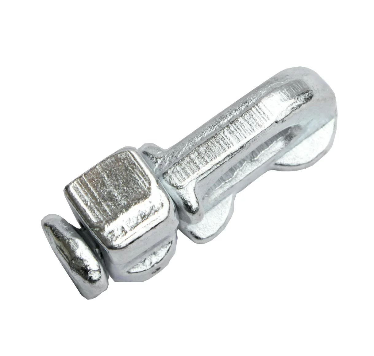 E-track Accessories Carbon Steel E Track Fitting Double Stud Fitting with Round Ring