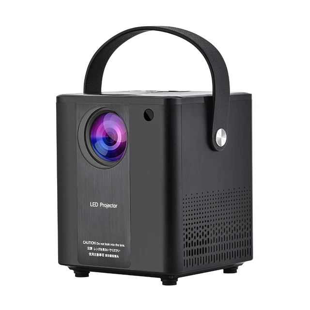 2021 Years Support 1080P Mini LCD Projector 100 ANSI Lumens 800*480P for Home theater/outdoor/meet