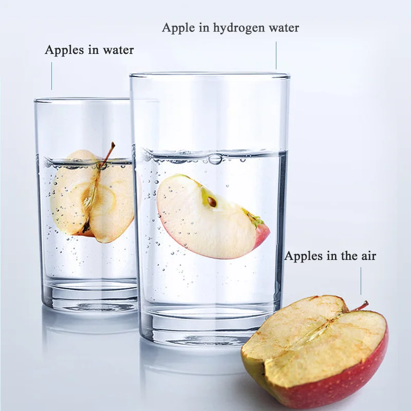 USB Rechargeable SPE Portable Smart Hydrogen Cup Outdoor Hydrogen Rich Water Bottle Generator