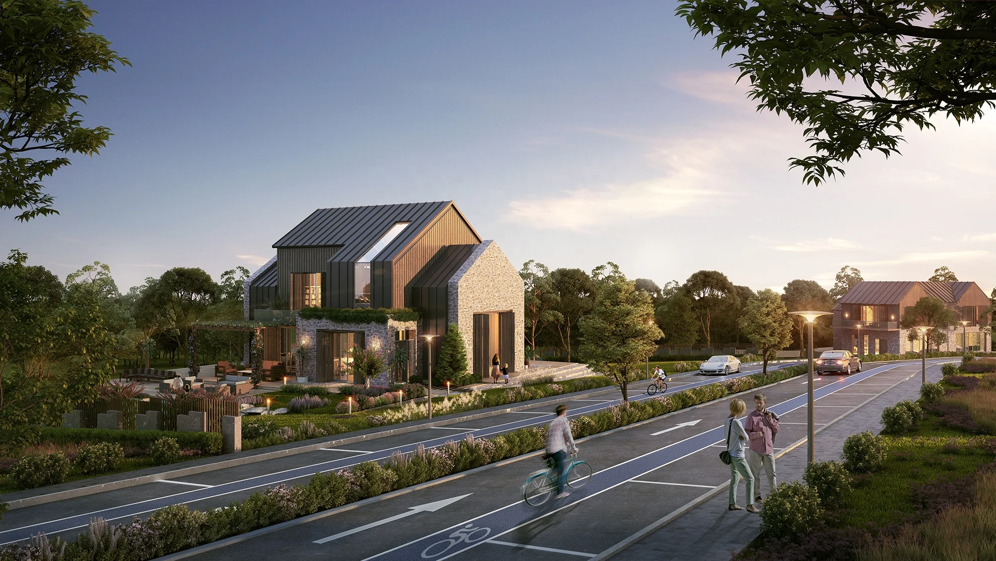 Professional Architecture 3D Max Drawing Exterior Designing Renderings