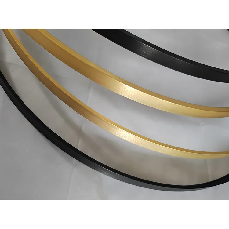 Aluminum photo frame line metal drawn profile advertising poster mirror border manufacturers direct supply