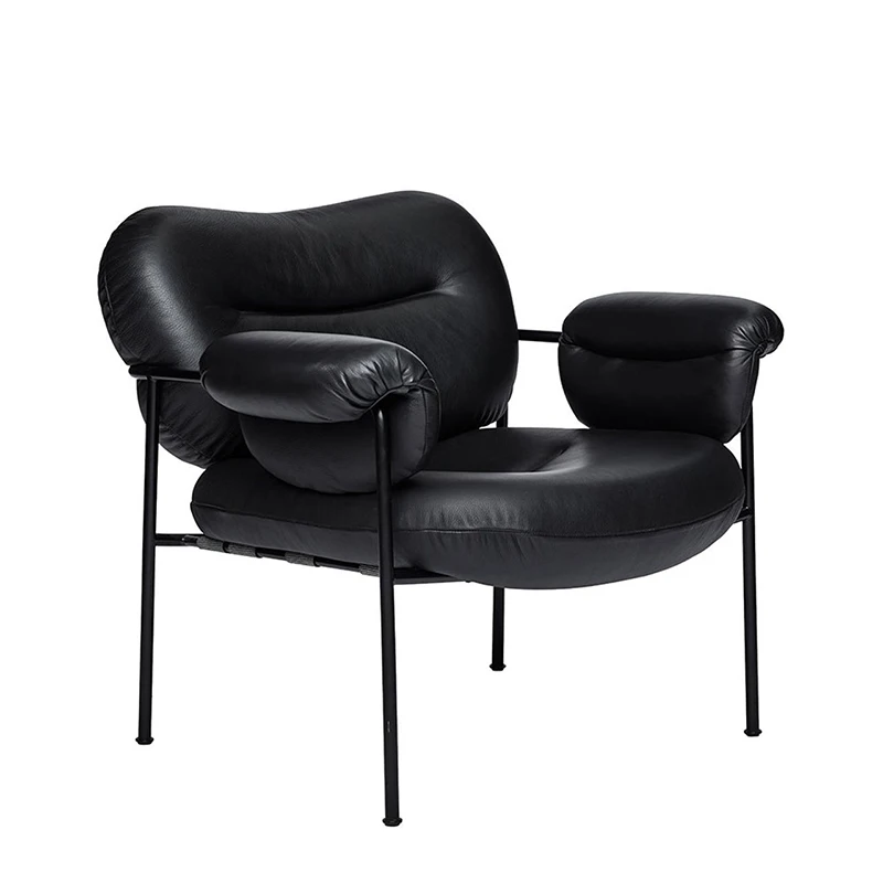 Nordic Pu Leather Fancy Living Room Accent Leisure Chair For Restaurants Dining Hotel Lounge And Coffee Shop