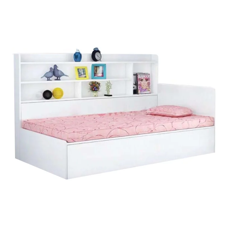 
Wall bed modern wooden furnitures house sofa children bed with bookshelf 